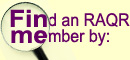 Search for a RAQR member from the list below